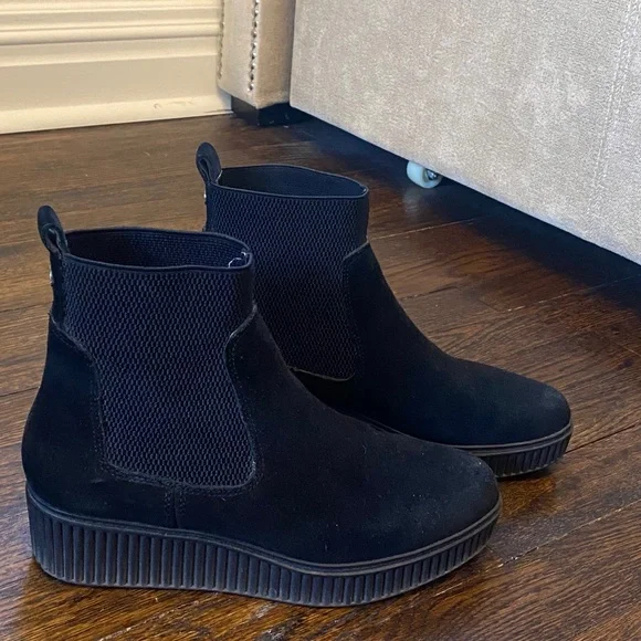 Aerosoles Barnstormer Platform Booties, Size 6 - Picture 4 of 7